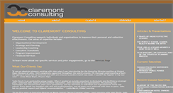 Desktop Screenshot of claremontconsulting.org